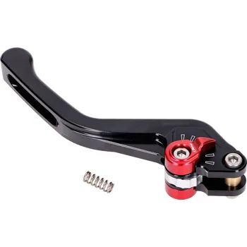 Motodíl Brzdová páčka pravá Puig 3.0 nastavovací, krátká - černá červená PUI230-NR