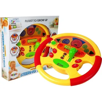 Hračka pro nejmenší Mamido Interaktivní volant pro nejmenší
