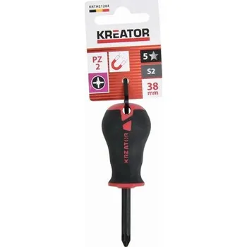 Šroubovák Šroubovák krátký PZ2 38mm Kreator KRTH21204