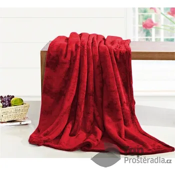 Dětská deka Deka mikroflanel 230x200 - Červená
