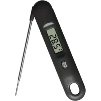 Kuchyňský teploměr Pronett XJ5349 Digitální teploměr se sondou, černý