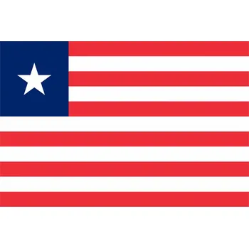 Vlajka Libérie vlajka - 30 x 45 cm - tunel, karabina