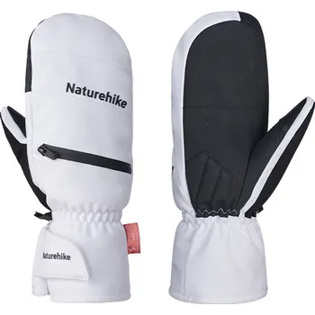 Rukavice Naturehike zimní rukavice - bílé (palčáky + vnitřní pětiprstový design)