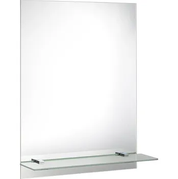 Zrcadlo Aqualine Zrcadlo s policí 60x80cm, včetně závěsů - 22430-01