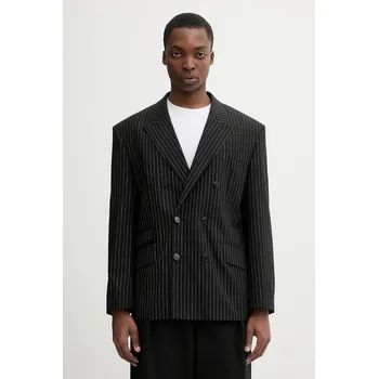 Dámské sako Sako s přídavkem vlny HUGO Ulik261X 50554672 černá 99X, vel. 48