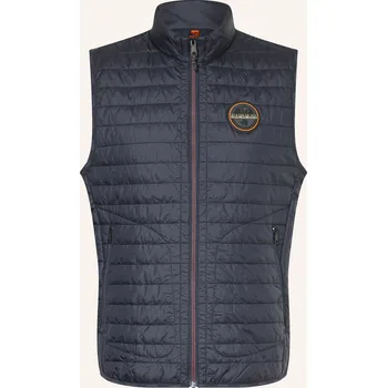 Pánská vesta Napapijri Pánská Prošívaná Vesta Amiata, tmavě modrá, 54