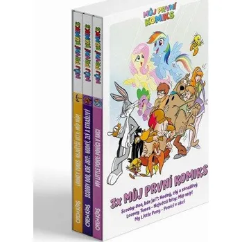 Komiks pro dospělé 3x Můj první komiks (Looney Tunes, Scooby-Doo, My Little Pony)
