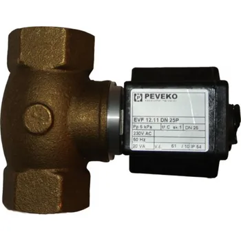 Ventil Solenoidový ventil PEVEKO EVF 12.11.DN 25 přímý 1" PEVEKO - EVF 12.11 DN25