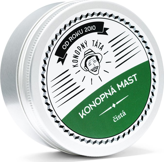 Konopná mast čistá Velikost: Velká 200 ml
