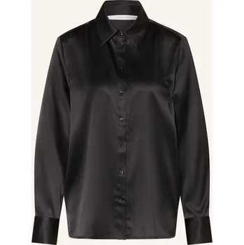 Dámská halenka Herzen's Angelegenheit Dámská Hedvábná Košile, černá, 44