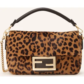 Kabelka Fendi Dámská Kabelka Baguette Mini, hnědá, one size