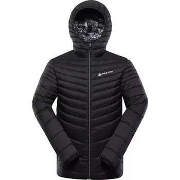 Pánská móda Pánská oboustranná bunda hi-therm ALPINE PRO EROM MJCD628 ČERNÁ XL-G