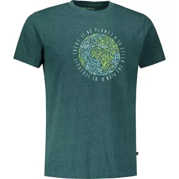 Pánské oblečení Pánské triko s krátkým rukávem ALPINE PRO SKULD MTSS520 ZELENÁ XS