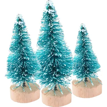 Vánoční dekorace Foxter 2260 Mini sada vánočních stromků 3 ks