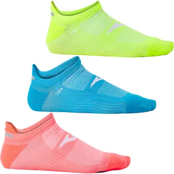 Pánské ponožky Ponožky Joma Running Night Socks Fluor Coral Fluor Yellow (3ks), 39-42 Joma