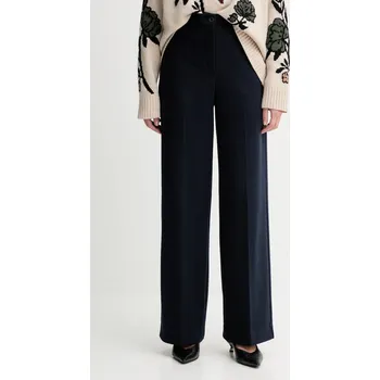 Dámské oblečení Kalhoty Weekend Max Mara ZELOTA 2525786012600 námořnická modř 59X, vel. M