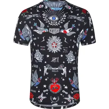 Pánské tričko Sportovní triko CYCOLOGY Tattoo, pánské, krátký rukáv (Motiv Tattoo, velikost L)