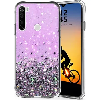 Pouzdro na mobilní telefon Zadní Kryt MBM pro Xiaomi Redmi Note 8T fialový