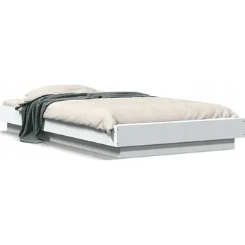 Postel Jednolůžková dřevěná postel VidaXL 90x220 cm, vícebarevná