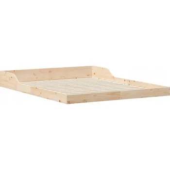 Postel Rámeček postele Hnědý 160 x 210 cm Masivní borovicové dřevo