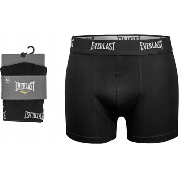 Boxerky EVERLAST pánské boxerky bavlněné vel. M černé