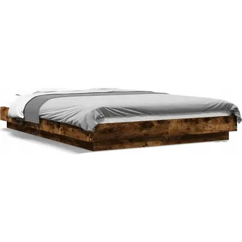 Postel Jednolůžková dřevěná postel VidaXL 90x220 cm, vícebarevná