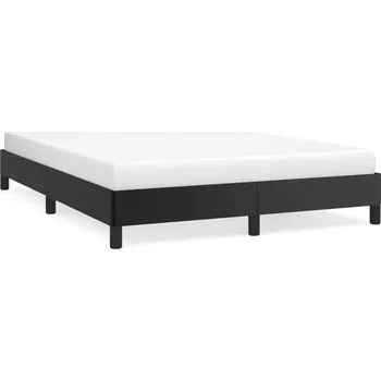 Postel Čalouněná postel VidaXL 140x200 cm černá