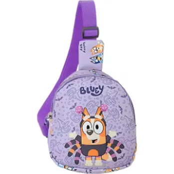 Dětský batoh Crossbody mini taška (batůžek) - Bluey Barva: fialová (4)
