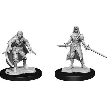 Figurka D&amp;D - Half-Elf Male Rogue - Unpainted (Dungeons &amp; Dragons: Nolzur's Marvelous Miniatures)