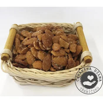CHD Třebíčsko Mandle půlky v medu a soli 1 kg