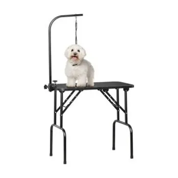 Kosmetika pro psa Stůl na stříhání psů 591772, trimovací, černý, 80,5 x 46 x 76 cm - A YAHEETECH