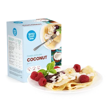 Keto dieta KetoDiet Proteinová palačinka – příchuť kokos (7 porcí)