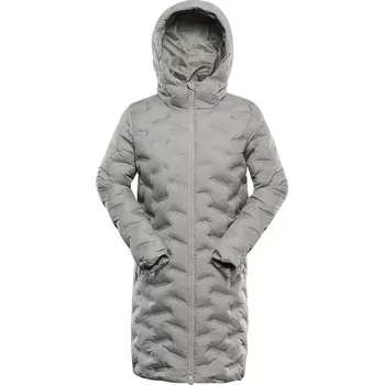 Dámský kabát Dámský kabát ALPINE PRO AWEDA LCTD230 ŠEDÁ S-L