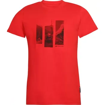 Pánské oblečení Pánské triko ALPINE PRO HESER MTSX692 RŮŽOVÁ S