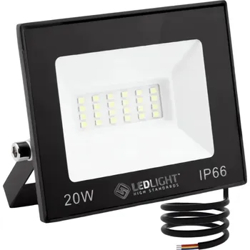 LedLight 2709 Halogenový LED reflektor, IP66, studená bílá, 1600 lm, 20 W