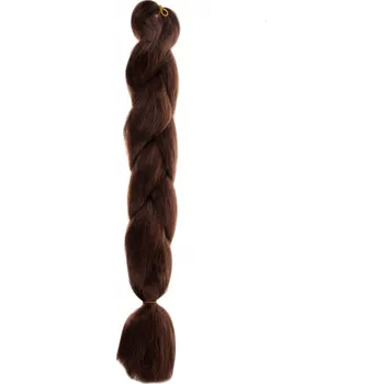 Soulima 23567 Vlasy Kanelové syntetické Copánky ombre tmavě hnědá