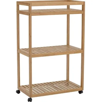 regál Bloomingville Bambusový regál Aden 85 x 55 cm