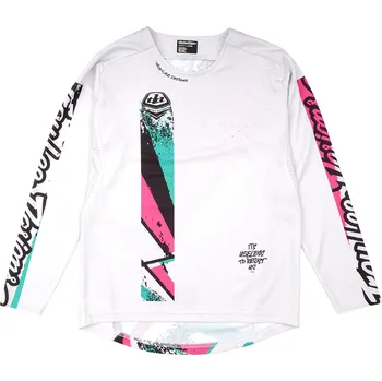 cyklistický dres TLD DĚTSKÝ DRES S DLOUHÝM RUKÁVEM SPRINT FULL PULL CHALK (32403601) L (TLD DĚTSKÝ DRES S DLOUHÝM RUKÁVEM SPRINT FULL PULL CHALK (32403601) L)