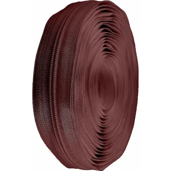 Zip Pro Háčkování Zip spirálový 5 mm metráž - bordó 5 m