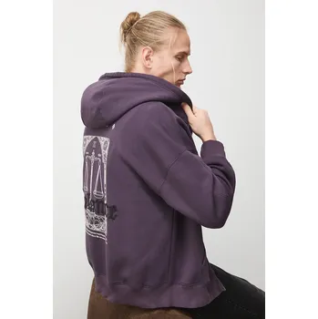 Dámská mikina Mikina Medicine RW25-BLMC11 fialová 49X, vel. M
