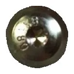 Vruty konstrukční 8x160 talířová hlava TX40 zinek