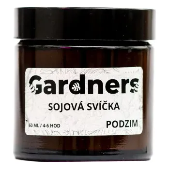 Svíčka Sojová svíčka Gardners 60 ml - Podzim
