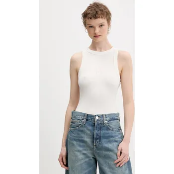 Top Guess Jeans W6RP23.KA0H1 béžová 01X, vel. M