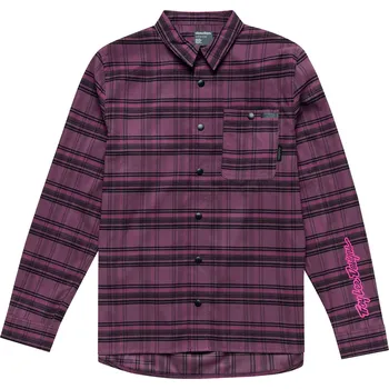 Pánská košile TLD KOŠILE GRIND FLANNEL PLAID DEEP PURPLE (82765003) M (TLD KOŠILE GRIND FLANNEL PLAID DEEP PURPLE (82765003) M)