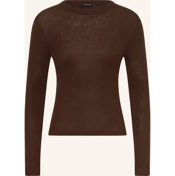 Dámské tričko Opus Dlouhé Rukávy Sefemina, tmavě hnědá