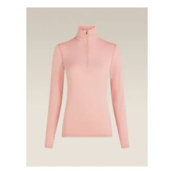 Dámské termoprádlo Icebreaker W 260 Tech LS Half Zip, Blush