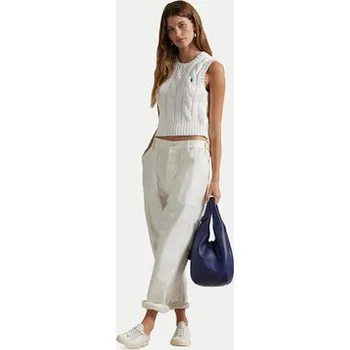 Pánský svetr Polo Ralph Lauren Svetr 211959295001 Bílá Slim Fit XXL