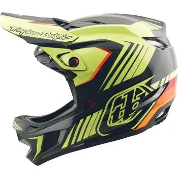 TLD HELMA D4 POLYACRYLITE QUALIFIER BLACK / YELLOW (17455900) XL (TLD HELMA D4 POLYACRYLITE QUALIFIER BLACK / YELLOW (17455900) XL)