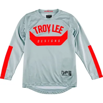 Cyklistické oblečení TLD DĚTSKÝ DRES S DLOUHÝM RUKÁVEM FLOWLINE AIRCORE MIST (36599301) S (TLD DĚTSKÝ DRES S DLOUHÝM RUKÁVEM FLOWLINE AIRCORE MIST (36599301) S)