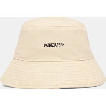 Klobouk Bavlněný klobouk Patrizia Pepe 8F0106.AB01 béžová 01X, vel. ONE SIZE